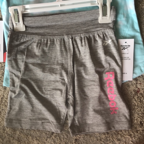 NWT 3 PIECE REEBOK SHORT SET - Picture 4 of 7